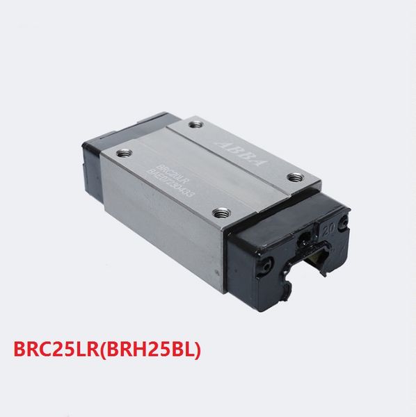 4 pièces/lot Original Taiwan ABBA BRC25LR/BRH25BL linéaire étroit bloc linéaire Rail Guide roulement pour CNC routeur Laser pièces de Machine