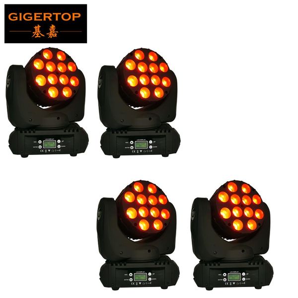 4pcs lot rgbw 140w stade LED Éclairage DJ tête en mouvement dmx 512 15 canaux faisceau lumineux pour le club show 110V-240V USA LED2342