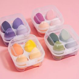 4pcs Makeup Sponge Blender Cosmetic Pouff