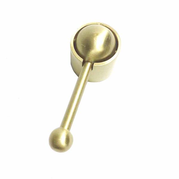 4pcs Handles en forme de marteau en cuivre moderne boucles de porte armoire en laiton doré