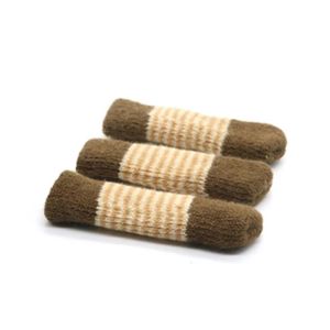 4pcs Nouveau élastique de table en tricot en tricot élastique chaussettes de jambe de meuble de planchers de plancher