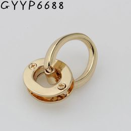 4 UNIDS Ojal de Tornillo Ovalado Más Anillo en U Desmontable Para Bolsos Bolsos Manija Reparación Bolso Correa Conector Hebillas Gancho Accesorios DIY 231227