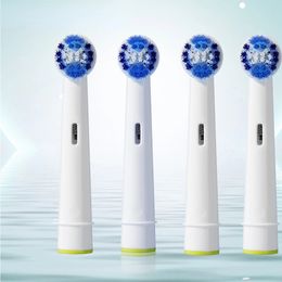 4pcs / pack Remplacement de brosse à dents électrique Sonic têtes à dents dupond têtes de buse d'origine jets de buse intelligente brosse à dents 240422