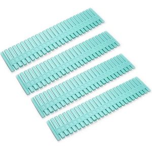 4PCS Plastic DIY -rasterlade Verstelbare scheidingsscheider Divider Cabinet Diy Grid Huishoudelijke benodigdheden Opslag Organisator Tools