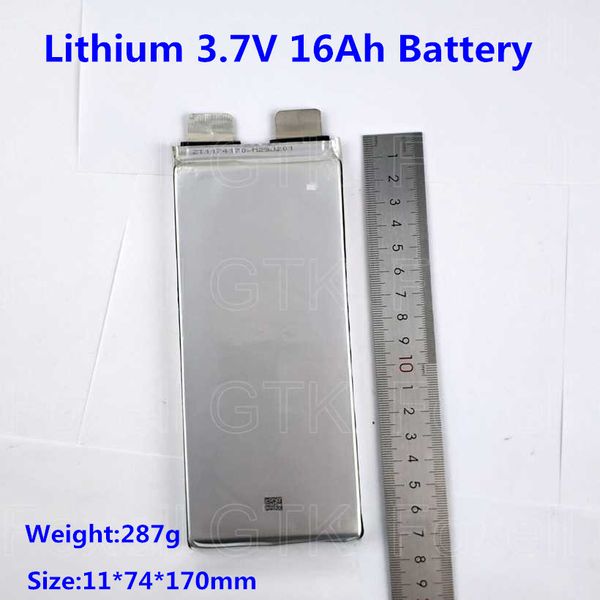 4 pièces rechargeables 16000mAh 16Ah 3.7v 59.2Wh batterie au lithium li-ion rechargeable pour dispositif médical outil électrique jouets électriques