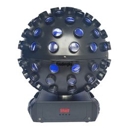 4 stks Roterende Big Magic Ball LED Stage Light 5 * 18 W 6in1 Bol Multi Color Shooting Beam DJ Lighting