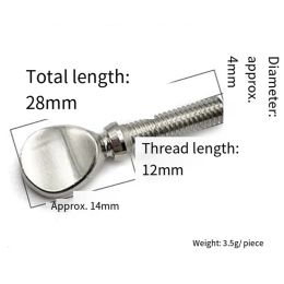 4 -stcs Saxhals schroef strakke schroef compatibel met saxofoon bas klarinet vervangende accessoires