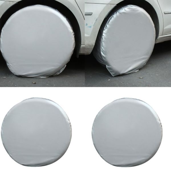 4 unids/set 27 ''-29'' ruedas de repuesto para coche cubierta de neumático de coche resistente cubierta de neumático impermeable para RV camión remolque autocaravana