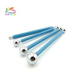 4PCS set ball -bol stylus polymeer klei gereedschap aardewerk keramiek poppen poppen modelleringsmodellering gereedschap fondant cake kit andere handgereedschap1332691