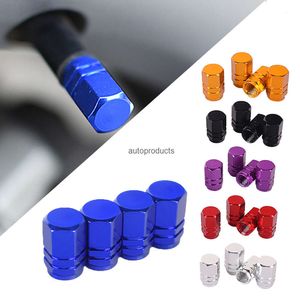 4PCS / Set Bolt Cab Cab Car Wheel Pney Valve Caps Tire Rim Revers Couvrages de pneu imperméable pour VW TIGUAN PASSAT B7 CC AUDI A3 8P A4 B8 Q5 A1