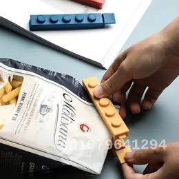 4 -stks/set draagbare PP home opslag voedseltas clips snack afdichtingen clips klem keuken gereedschap accessoires sealer klem voedselclip 240329