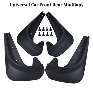 4 unids/set de guardabarros delanteros y traseros universales para coche, guardabarros para la mayoría de los vehículos, accesorios para exteriores de coche