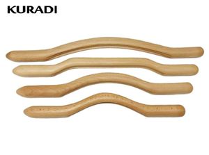 4pcs Set en bois gratter les muscles Muscle relax des outils de massage arrière Masseur arrière Masseur en bois Corps rapide grande zone 100 Natural X04262689891059