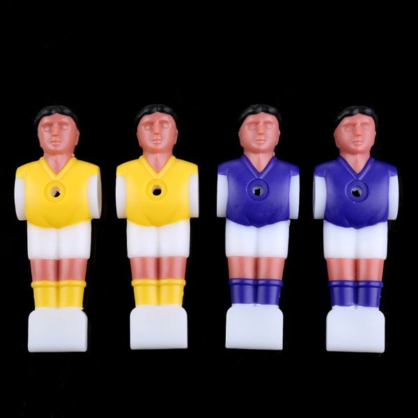 4pcs Table Machine de football pour Doll Rod Soccer Table Football Man Soccer Joueur de football Pièces de remplacement de la table Football