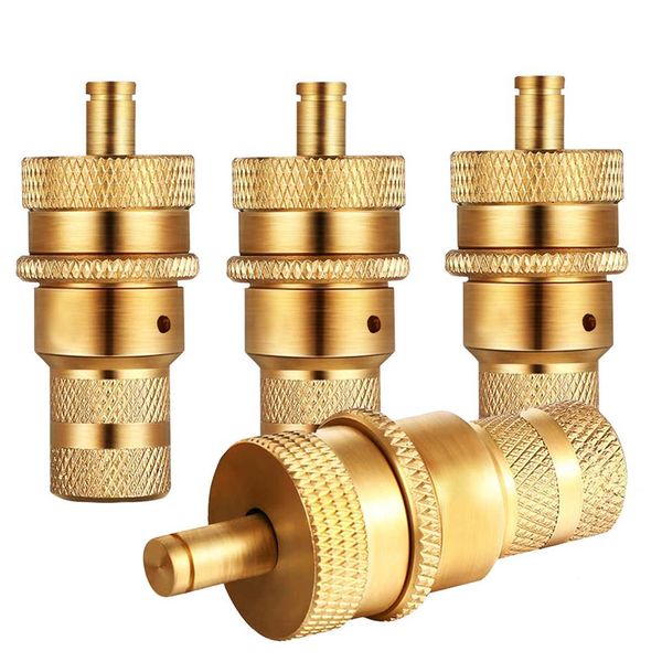 4 pcs Universel Offroad Laiton Dégonfleurs De Pneus Kit Automatique 6-30 psi Dégonfleurs De Dégonflage Des Pneus Pneu Purgeur Ensemble 210727249O