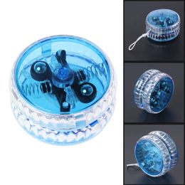 4pcs yoYo Light Up koppelingsmechanisme speelgoed yoyo trick speed ball kinderen speelgoed 240416