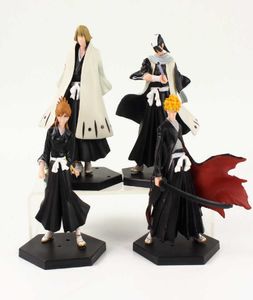 4PCSLOT 12cm Figures de Javel Ichigo Kurosaki Kuchiki Byakuya inoue Orihime Abarai Anime Model Toys Q07228967081