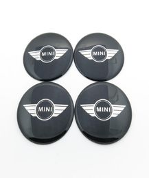 4PCSlot 65mm Wielnaafafdekkingen Decal Stickers Emblemen Epoxy Auto Styling MINI5211964