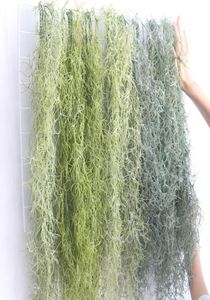 4Pcslot vigne artificielle 91 cm plante aérienne feuille d'herbe mariage suspendu mur toile de fond verdure pour jardin en plastique suspendus vignes faux Pl6209828