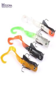 4pcslot mizugiwa peu profond de brochet peu profond 20cm 45g pêche d'appât doux wobbler jerkbait printemps bulldawg wabchet waterwater leurre 2063435437