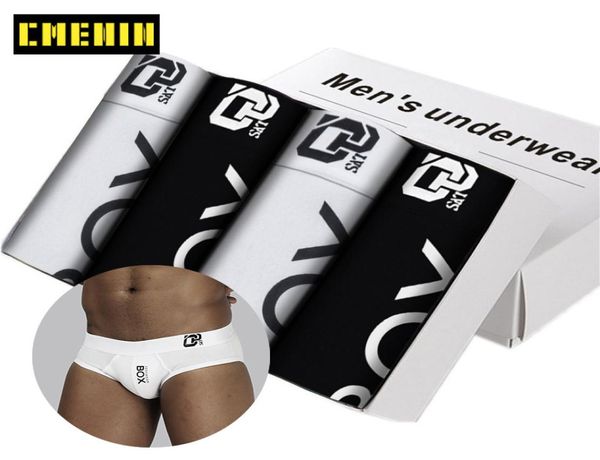 4 Unids / lote Nueva Marca Calzoncillos para hombre Ropa interior Pantalones cortos Top Sexy Gay Algodón Ropa interior para hombres Bikini Calzoncillos para hombres Bragas para hombres OR215 CX20084185331