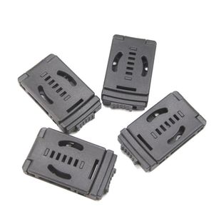 4pcslot NUEVO tek lok Belt Loops Clip de cinturón grande para DIY Knife Kydex Funda con cerradura y tornillo Tactical Gear4050210293E