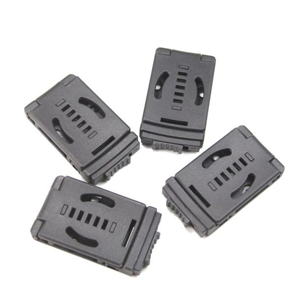 4pcslot NUEVO tek lok Belt Loops Clip de cinturón grande para DIY Knife Kydex Funda con cerradura y tornillo Tactical Gear4050210227I