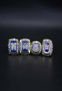 4PCSSet 1962 1984 1988 1990 Winnipeg Blue Bombers Canada Gray Cup Football Championship Ring Fans Collection Birthday Festival GI7871799