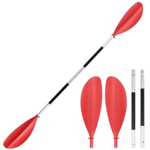 4 pièces à dégagement rapide Kayak Paddle Double tête lames Ultra léger carbone Kayak bateau surf accessoires de pêche 240127