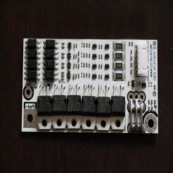 Envío gratuito 4s 12v 60a Protección de batería BMS PCB Board con equilibrio para LiFePo4 li Cell Batería de fosfato de hierro y litio Osbij