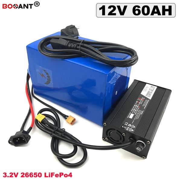 4S 12V 60AH LiFePo4 Lithium ion batterie 3.2V 60AH pour le stockage d'énergie solaire Scooter Système solaire / UPS 12V Livraison gratuite