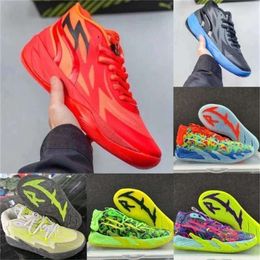 4S Lamelo Chaussures BALL de haute qualité Lamelo 3 MB03 MB3 Men de basket-ball Rick Morty Rock Ridge Red Queen Not From Here Lo Ufo Buzz Black Blast Mens Trainer