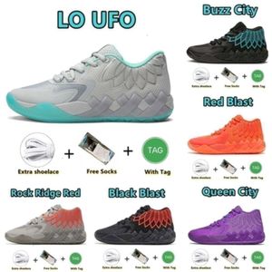 4S lamelo sportschoenen Rick x lamelo ball mb.01 heren basketbalschoenen Queen Buzz City Black lo ufo Red Blast Rock Ridge Not From Here Men Sport Trainer Sneakers 40-46