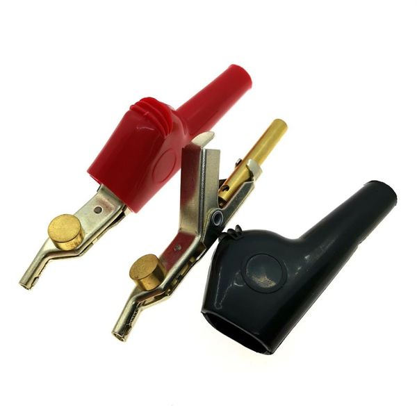 Herramienta de reparación de automóviles de tienda 4S, clip de cocodrilo para prueba de reparación de automóviles, Clip de Cable de cocodrilo industrial con enchufe de 4mm para telecomunicaciones car317Z