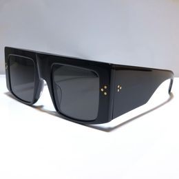 4S105 Gafas de sol de moda para mujer, especialmente con marco cuadrado grande, gafas de sol nuevas, ambiente simple, estilo salvaje, lentes de protección uv400