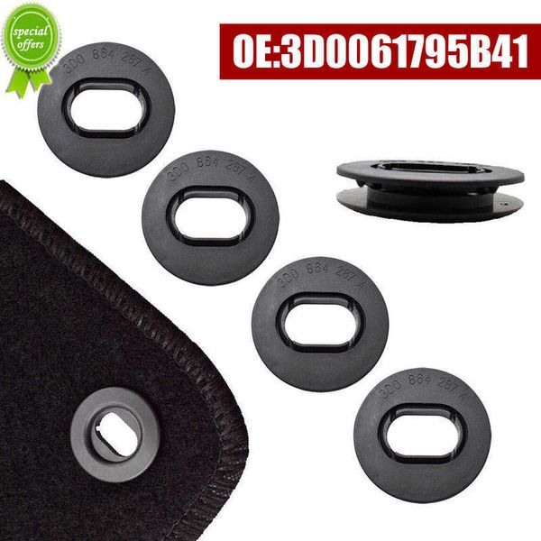 4 ensembles de clips de tapis de sol de voiture tapis intérieur de voiture ovale anti-glisse fixation Clip garniture pour VW Golf GTI Seat Leon MK1 Skoda Octavia Fabia