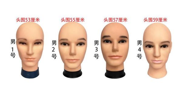 4 stil 1 stück weibliche modell dummy halterung gefälschte Hut Schal Schmuck kopf mannequin simulation tragen perücke requisiten display Einführbare nadel A545