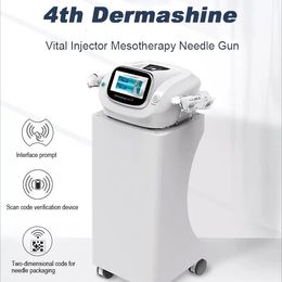 4e Generatie RF Microneedle Mesotherapie Anti-aging Apparatuur Huid Diep Hydraterende Rimpel Verwijdering Koude Hamer Ontstekingsremmend Instrument