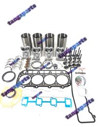 4TNV98 Motor Rebuild Kit met kleppen voor Yanmar Motoronderdelen Dozer Heftruck Graafmachine Laders ETC Engine Parts Kit