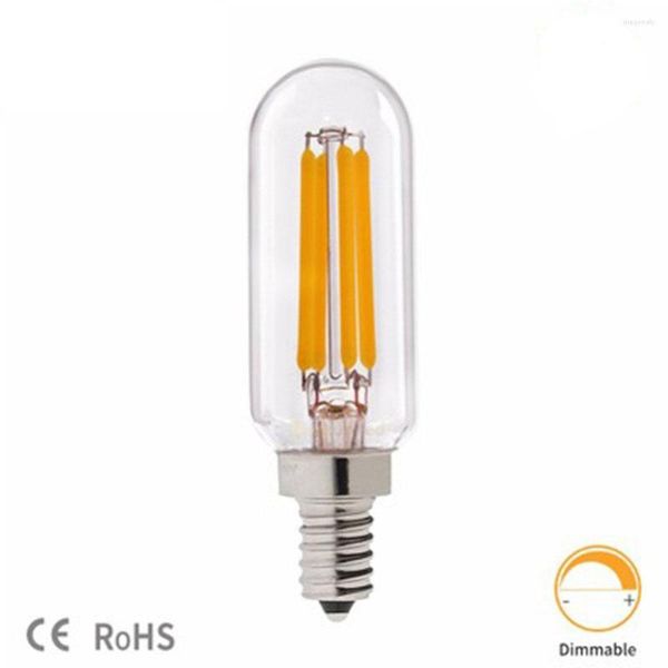 Campana extractora LED T25 de 4w, 8w, 12w, bombilla de ventilador, luz blanca fría/cálida, E14, 220v, tornillo pequeño, reemplazo de lámpara halógena de 20w, 40w y 60w