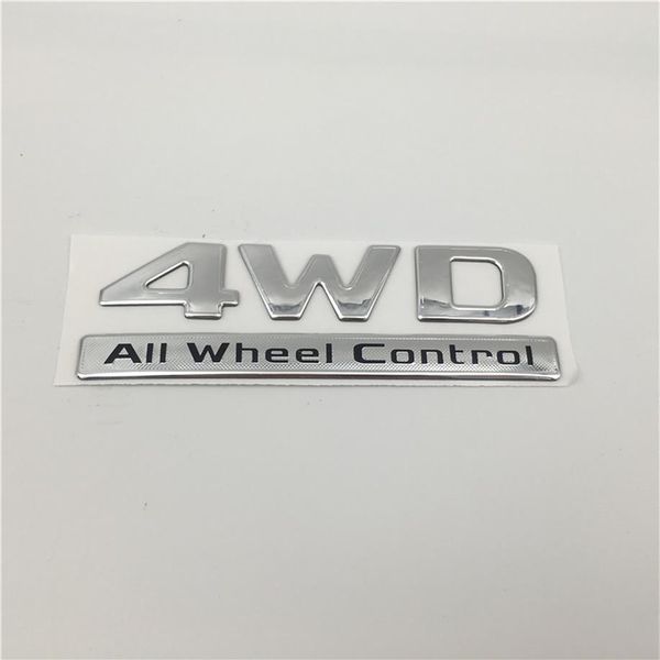 Plaque d'emblème de logo de contrôle de toutes les roues 4WD pour Mitsubishi Pajero Sport 7410B292276r