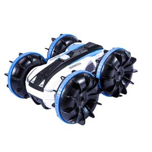 4Wd RC Auto Speelgoed Amfibievoertuig Boot Afstandsbediening Drift Auto Hovercraft Model Outdoor Speelgoed Gecontroleerde Stunt Auto Gift Nieuwe