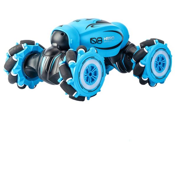 4WD RC cascadeur voiture montre geste capteur contrôle déformable électrique RC dérive voiture transformateur voiture avec LED jouet cadeau pour les enfants