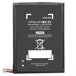 4x 3570MAH HDH 003 HDH-003 Batterij met reparatiegereedschap voor Nintendo Switch Lite Game