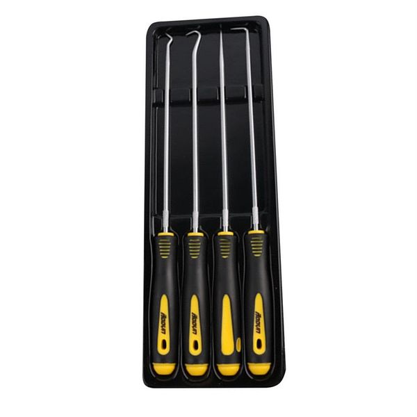 4x Durable Pick and Car Hook Oil O-Ring Seal Remover Pick Set Craft Hand Repair Tools211f