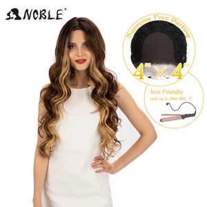 4X4 Lace Front Wig 30 Pouces Lace Wavy 0mbre Blonde Perruque Cosplay Perruques Synthétiques Pour Les Femmes Noires Synthétique Lace Front Perruque 230524