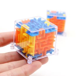 Cube de glace 4x4x4cm, Puzzle 3D, labyrinthe, jouet amusant pour enfants, boîte de jeu de cerveau et de main, jouets éducatifs d'équilibre pour bébé, cadeau de vacances
