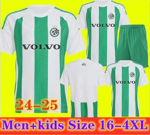 24 25 Maccabi Haifa Heren Voetbalshirts PIERROT MOHAMED HAZIZA CHERY DAVID CORNUD SECK Thuis 3e Voetbalshirt Korte Mouw Uniformen