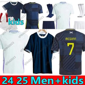 4XL 2024 25 Schotland 150e verjaardag voetbalshirts thuis Speciaal TIERNEY DYKES ADAMS voetbalshirt CHRISTIE McGREGOR MCGINN McKENNA herentenue kinderen uni 5LCX