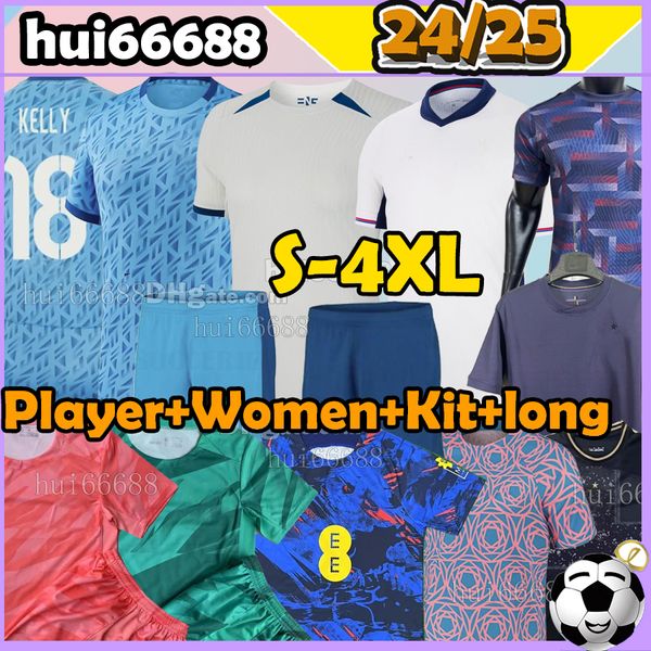 4XL 23/24/25 TOONE Soccer Jerseys MEAD WALKER SHAW STONES MAGUIRE GREALISH MOUNT KANE STERLING TRIPPIER ANGLETERRE PHILLIPS 2024 2025 hommes enfants chemise de football longue